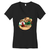 an amazing sand castle Women's V-Neck T-Shirt