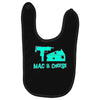 mac and cheese Baby Bibs
