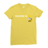 Mommy To Bee Unknown Gender Ladies Fitted T-Shirt