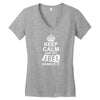 Keep Calm And Let Joel Handle It Women's V-Neck T-Shirt