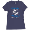 Papaw is my Name Fishing Is My Game Ladies Fitted T-Shirt