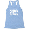 hug dealer love Racerback Tank