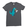 everyone loves marshmallow Ladies Fitted T-Shirt