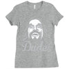 the dude, Ladies Fitted T-Shirt