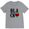 black love V-Neck Tee