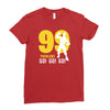 go! go! go! batle royal gaming Ladies Fitted T-Shirt