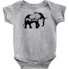 wild africa Baby Onesie