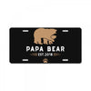 papa bear License Plate