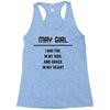 May Girl Racerback Tank