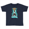 pizza shark graphic Toddler T-shirt
