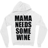mamma needs some vino divertente Zipper Hoodie