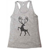 christmas deer Racerback Tank