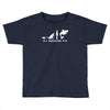 poker ~ fish to shark evolution ~ mens funny poker Toddler T-shirt