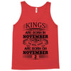 Real Kings Are Born On November 2 Tank Top