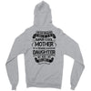 Super Cool Mother Of A Freaking Awesome Daughter Zipper Hoodie
