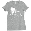 original banksy police searching drug Ladies Fitted T-Shirt