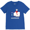 zombook V-Neck Tee
