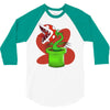 piranha plant 3/4 Sleeve Shirt