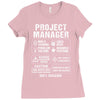 Project Manager Ladies Fitted T-Shirt
