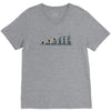 evolution of espionage V-Neck Tee