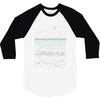 linear landscape 3/4 Sleeve Shirt