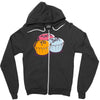 treat yo self Zipper Hoodie