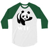 wtf panda 3/4 Sleeve Shirt