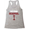 the walking deapool Racerback Tank