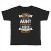 Super Cool Aunt Of A Freaking Awesome Niece Toddler T-shirt