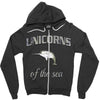 narwhal Zipper Hoodie
