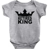 retired king Baby Onesie