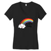 Rainbow Baby Women's V-Neck T-Shirt