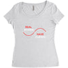 real women Women's Triblend Scoop T-shirt