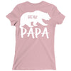 Papa Bear Ladies Fitted T-Shirt