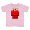 snoopy parody pug w Toddler T-shirt