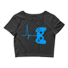 game heart beat Crop Top