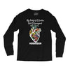 my body is a garden, not a graveyard black Long Sleeve Shirts