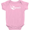 the damned band logo screen printed retro Baby Onesie