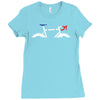 tour de france new 2015 logo Ladies Fitted T-Shirt
