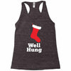 well hung Racerback Tank
