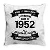 Premium Vintage 1952 Throw Pillow