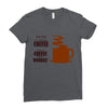 coffee lovers Ladies Fitted T-Shirt
