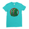 how to train your ancient god Ladies Fitted T-Shirt