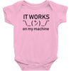 my machine Baby Bodysuit