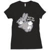 soft ass Ladies Fitted T-Shirt