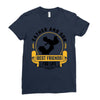 Father and Son Best Friends for Life Ladies Fitted T-Shirt