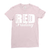 red friday Ladies Fitted T-Shirt