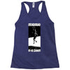 gravity is a myth Racerback Tank