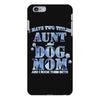 i have two tıtles aunt and dogmom an i rock them both flowers iPhone 6 Plus/6s Plus Case