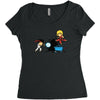 part time job   rock construction Women's Triblend Scoop T-shirt